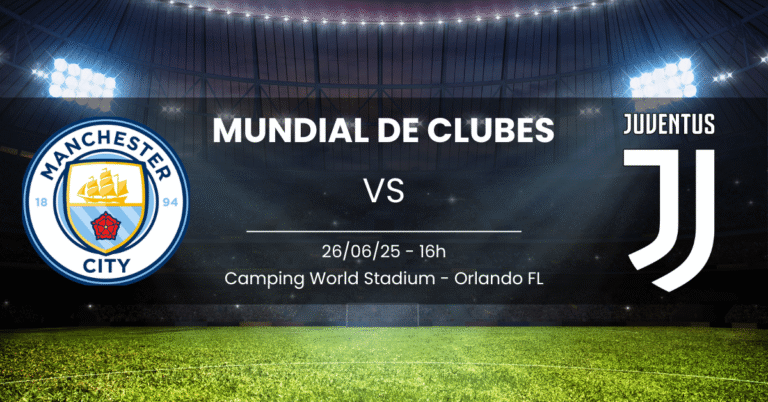 Juventus x Manchester City 26/06/25 Mundial de Clubes